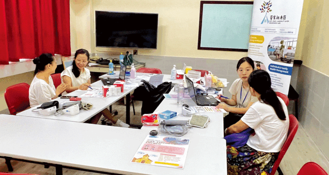 Chăm sóc sức khỏe người giúp việc